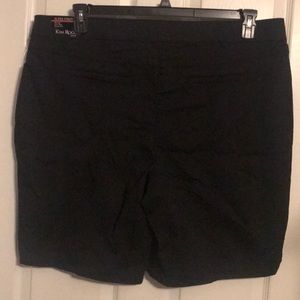 Black Bermuda Shorts